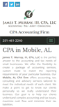 Mobile Screenshot of jtmurraycpa.com
